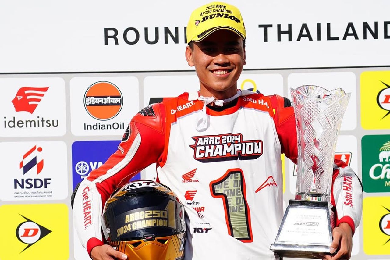 Juara ARRC 2024, Herjun Atna Bersaing Sehat dengan Ramadipa